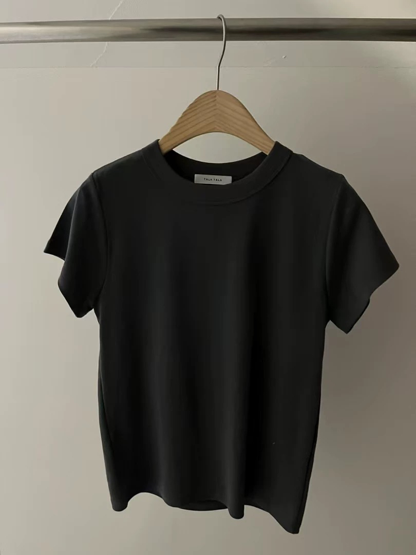 TALK TALK韓國直郵實拍女裝新款休閑人氣時尚職業熱賣T恤TALK TALKT恤圖色7