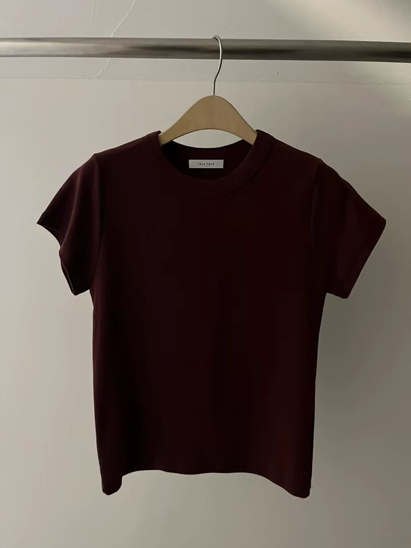 TALK TALK韓國直郵實拍女裝新款休閑人氣時尚職業熱賣T恤TALK TALKT恤圖色8