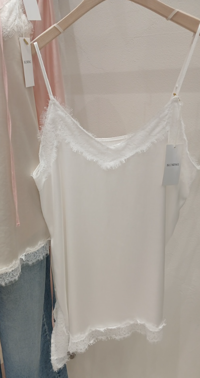 X韓國直郵女裝新品人氣休閑推薦時尚職業26春夏吊帶背心緞面BLOWING吊帶/背心圖色2