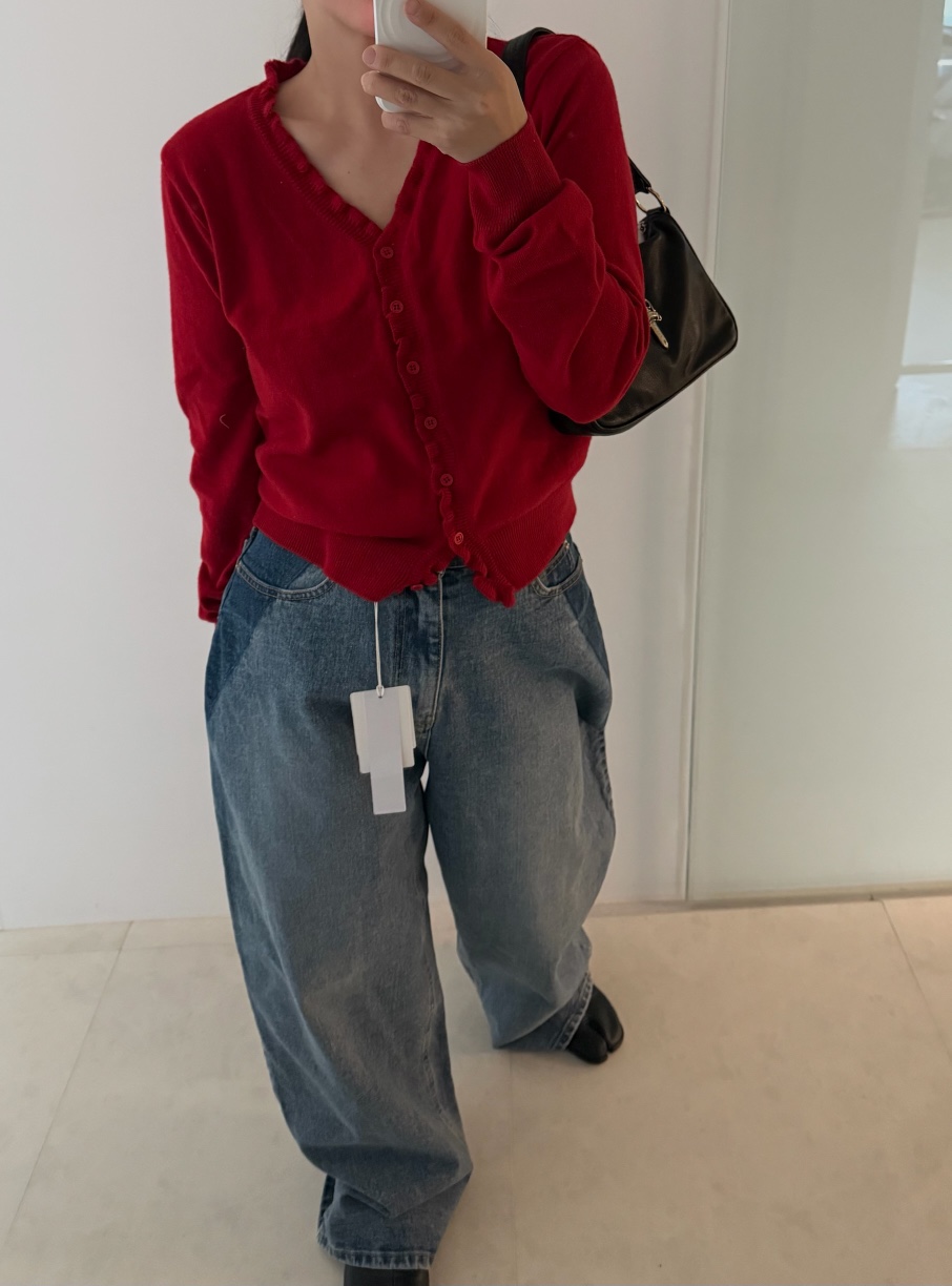 UOOV東大門實拍女裝新品真品26春夏推薦時尚休閑職業針織衫UOOV針織衫圖色2