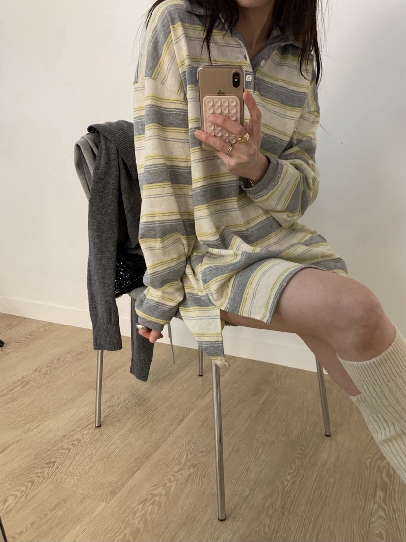 PLANTS ON GRAY東大門直郵女裝新品職業真品熱賣連衣裙PLANTS ON GRAY連衣裙