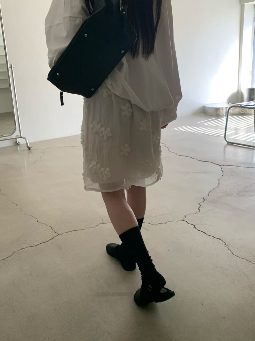 NEARAND東大門代購女裝新款熱賣休閑時尚人氣半身裙中短裙NEARAND半身裙/中短裙