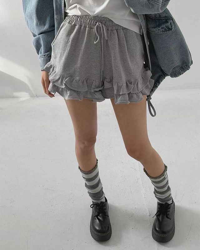 ANAG東大門實拍女裝新款時尚推薦熱賣職業人氣26春夏短褲anag/OPENING TITLE短褲