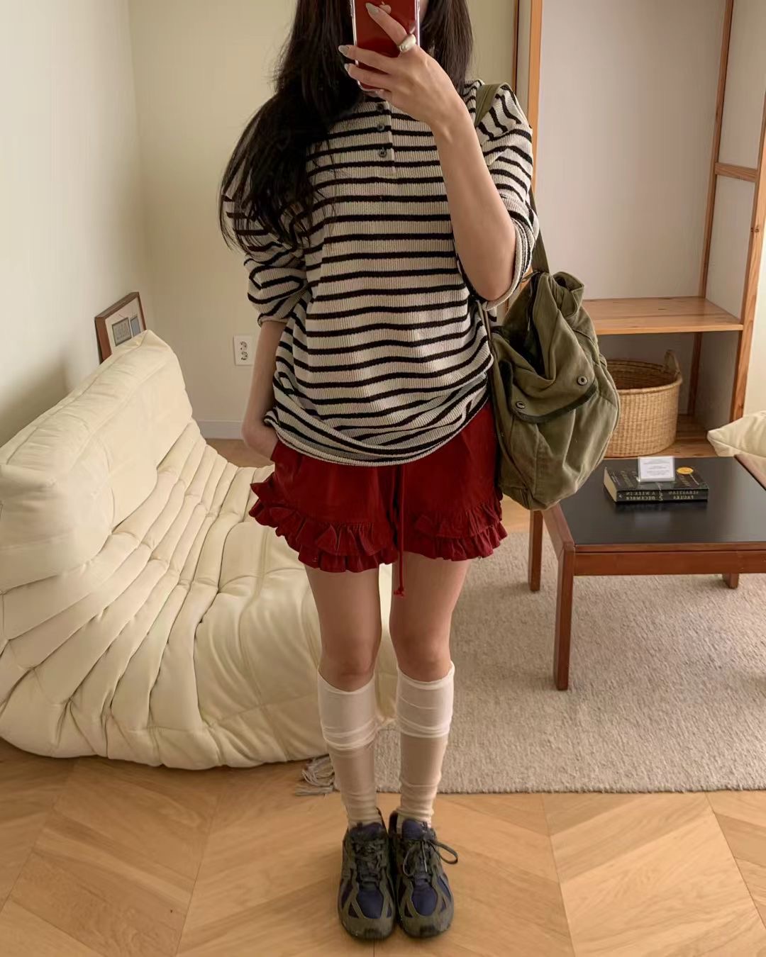 ANAG韓國代購女士新品真品休閑人氣時尚職業熱賣推薦襪子anag/OPENING TITLE襪子圖色5