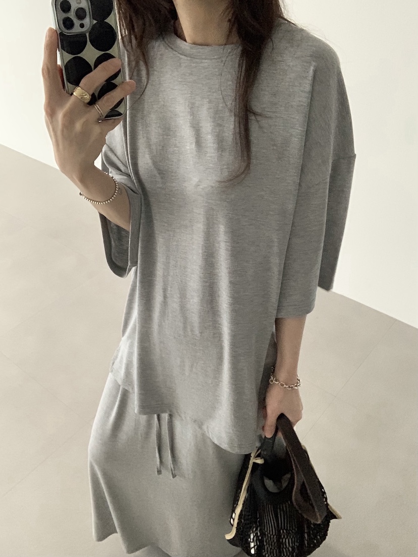 PLANTS ON GRAY韓國代購女士新品26春夏推薦時尚套裝套裝PLANTS ON GRAY套裝