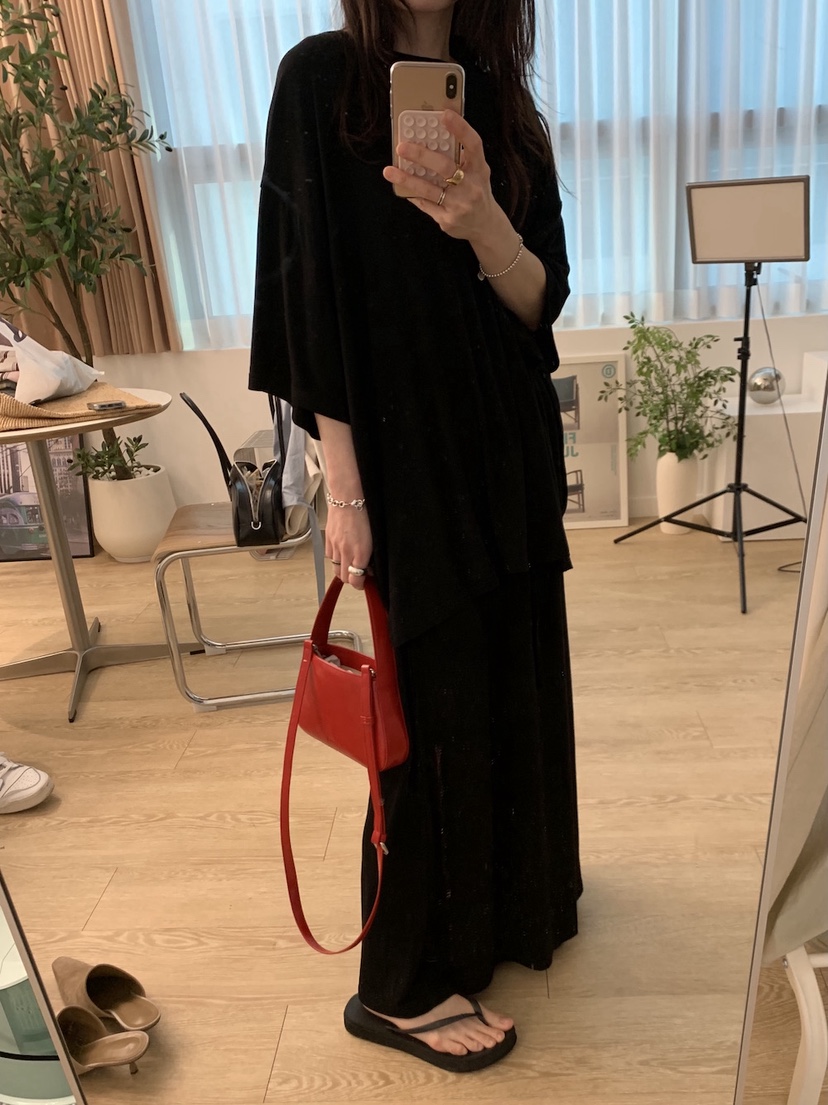 PLANTS ON GRAY韓國代購女士新品26春夏推薦時尚套裝套裝PLANTS ON GRAY套裝圖色2