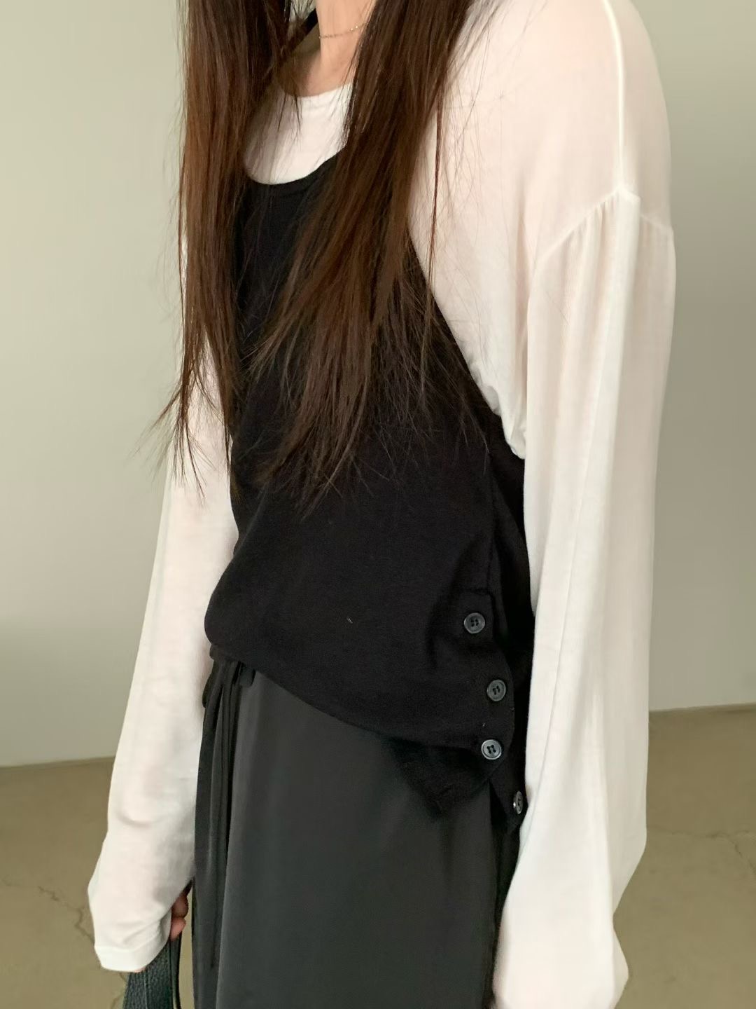 NEARAND東大門代購女裝新款人氣職業26春夏熱賣時尚吊帶背心NEARAND吊帶/背心圖色2