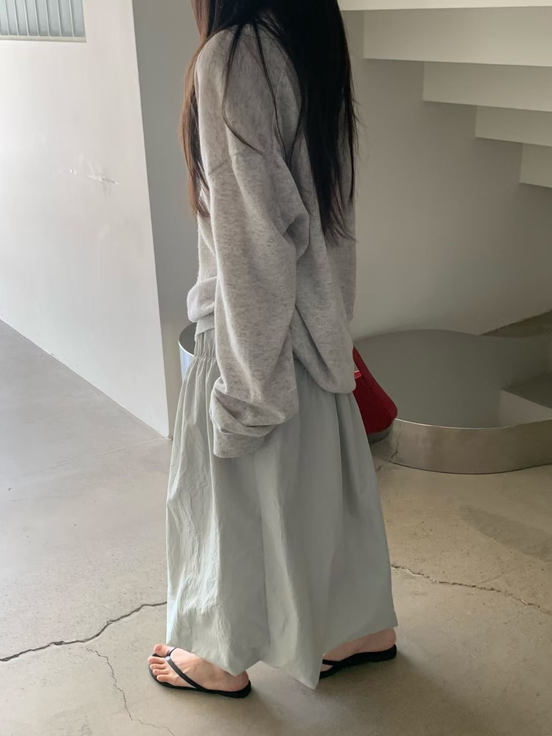 NEARAND東大門實拍女士新品人氣推薦休閑時尚26春夏熱賣長裙NEARAND長裙