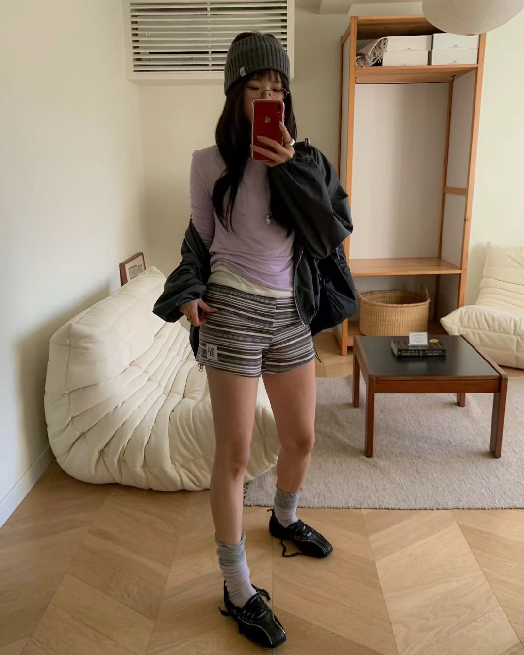 ANAG東大門直郵女士新品職業時尚推薦26春夏休閑真品短褲anag/OPENING TITLE短褲