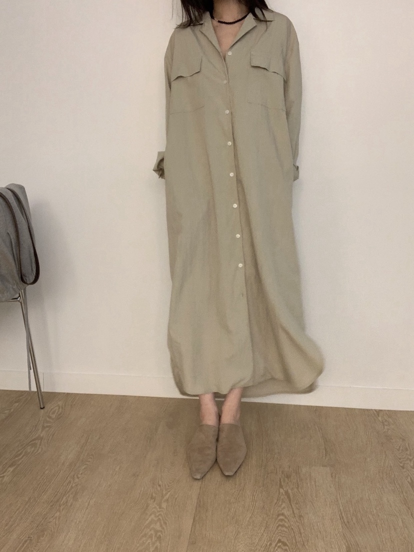 PLANTS ON GRAY韓國直郵女士新品推薦人氣真品26春夏連衣裙PLANTS ON GRAY連衣裙