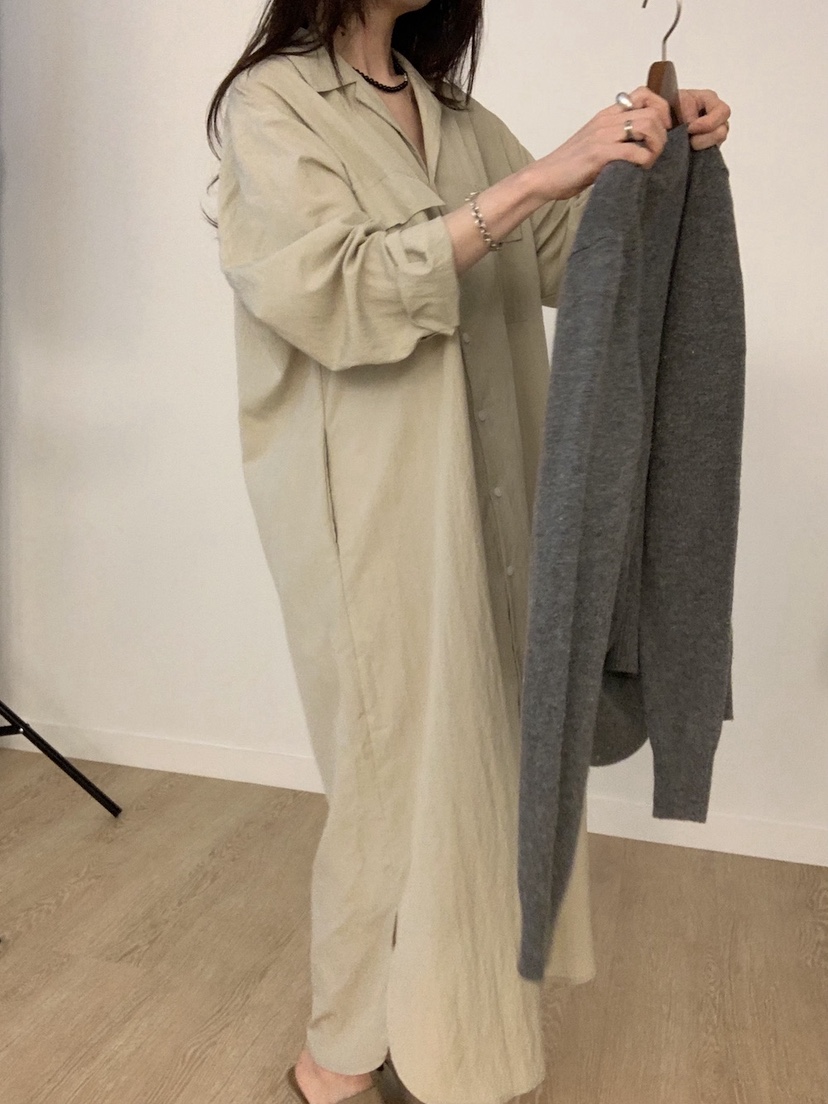 PLANTS ON GRAY韓國直郵女士新品推薦人氣真品26春夏連衣裙PLANTS ON GRAY連衣裙