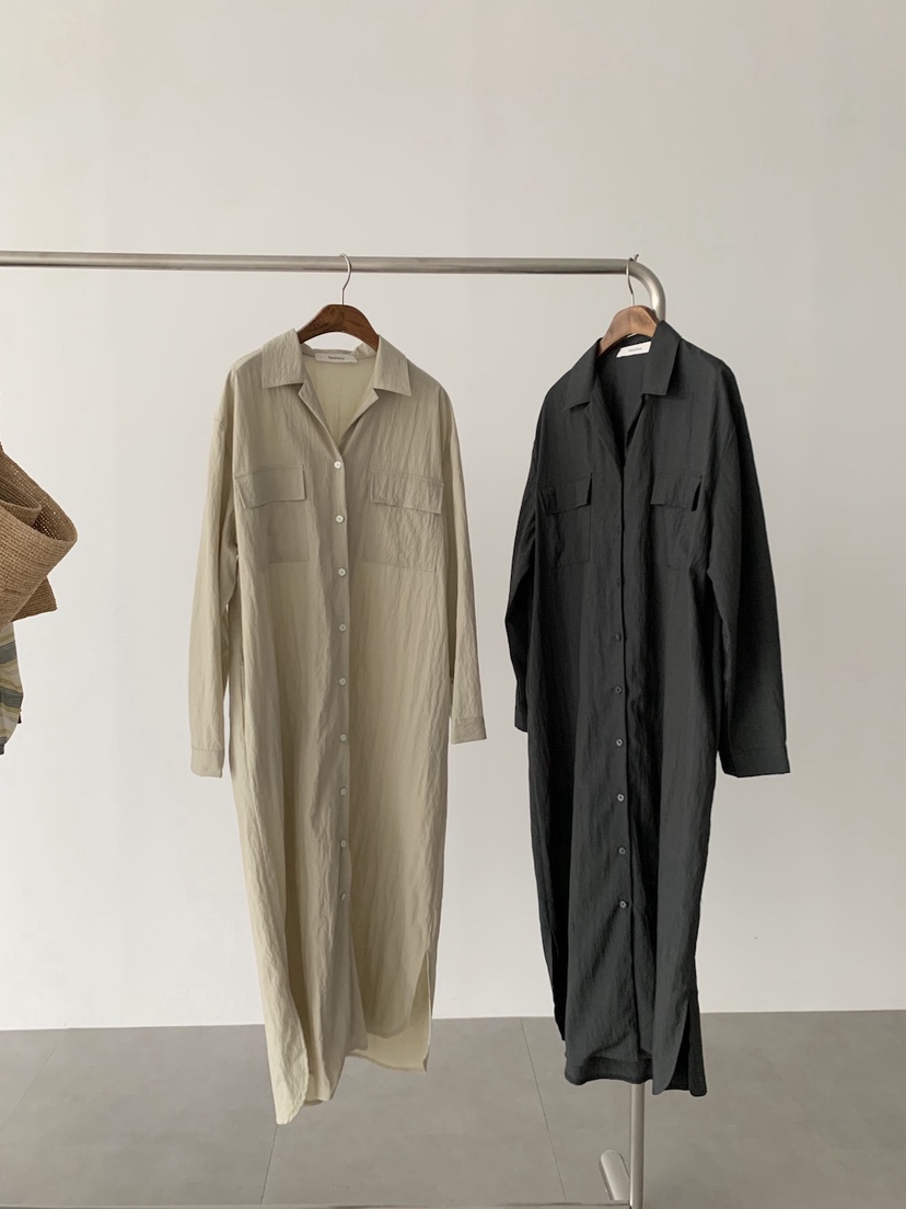 PLANTS ON GRAY韓國直郵女士新品推薦人氣真品26春夏連衣裙PLANTS ON GRAY連衣裙