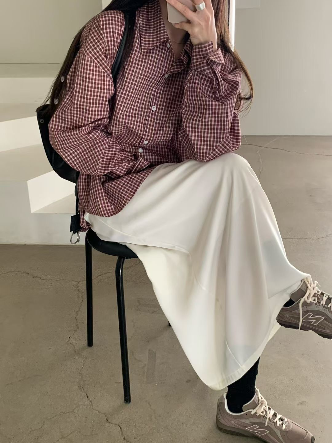 NEARAND東大門實拍女裝新品人氣推薦真品26春夏休閑熱賣長裙NEARAND長裙