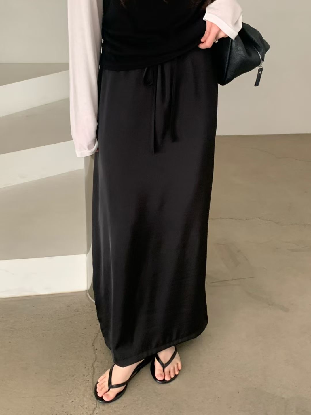 NEARAND東大門實拍女裝新品人氣推薦真品26春夏休閑熱賣長裙NEARAND長裙圖色1