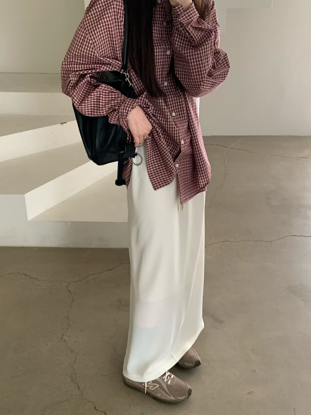 NEARAND東大門實拍女裝新品人氣推薦真品26春夏休閑熱賣長裙NEARAND長裙圖色2