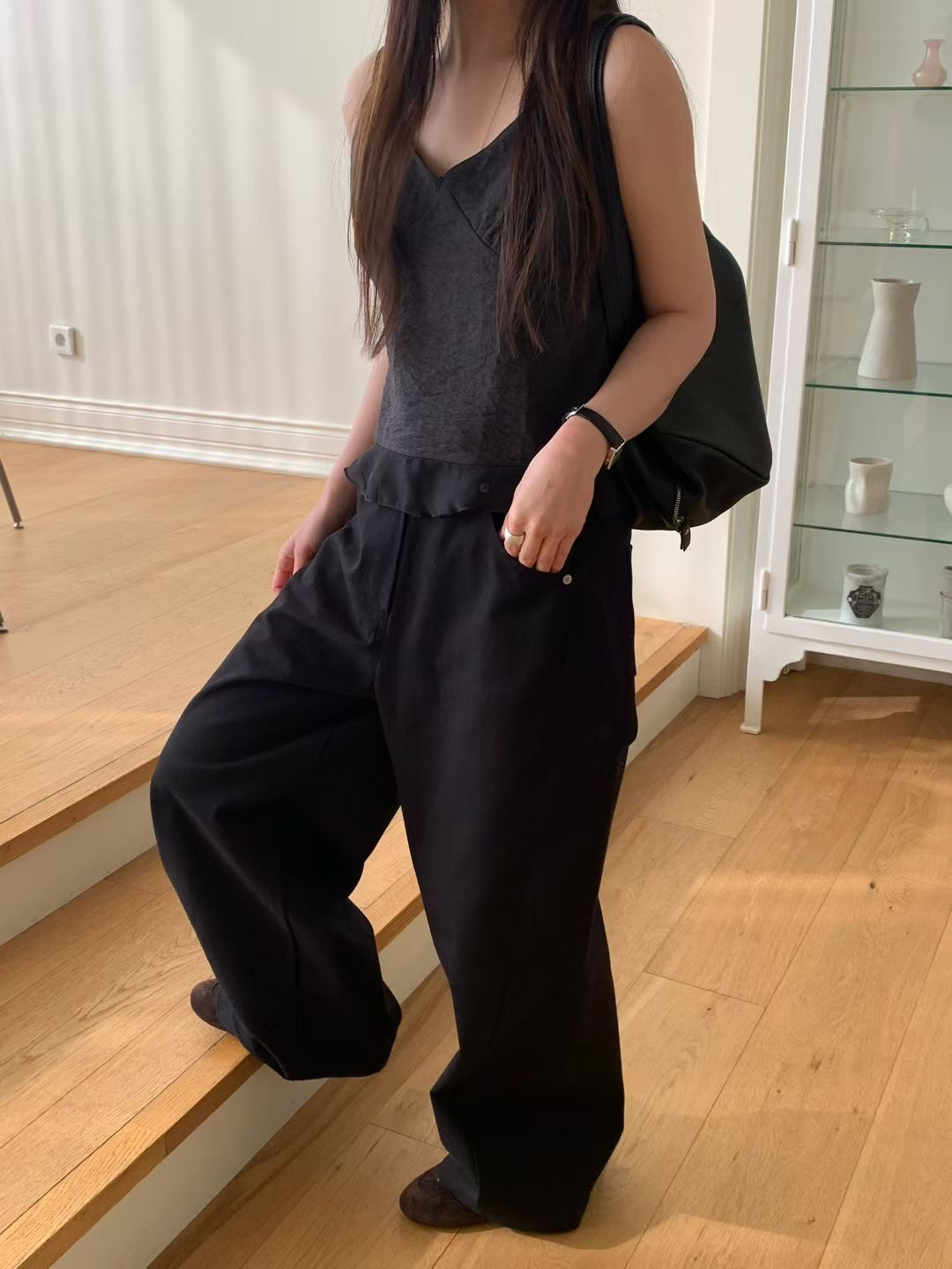 NEARAND東大門直郵女士新款真品時尚26春夏職業推薦吊帶背心NEARAND吊帶/背心