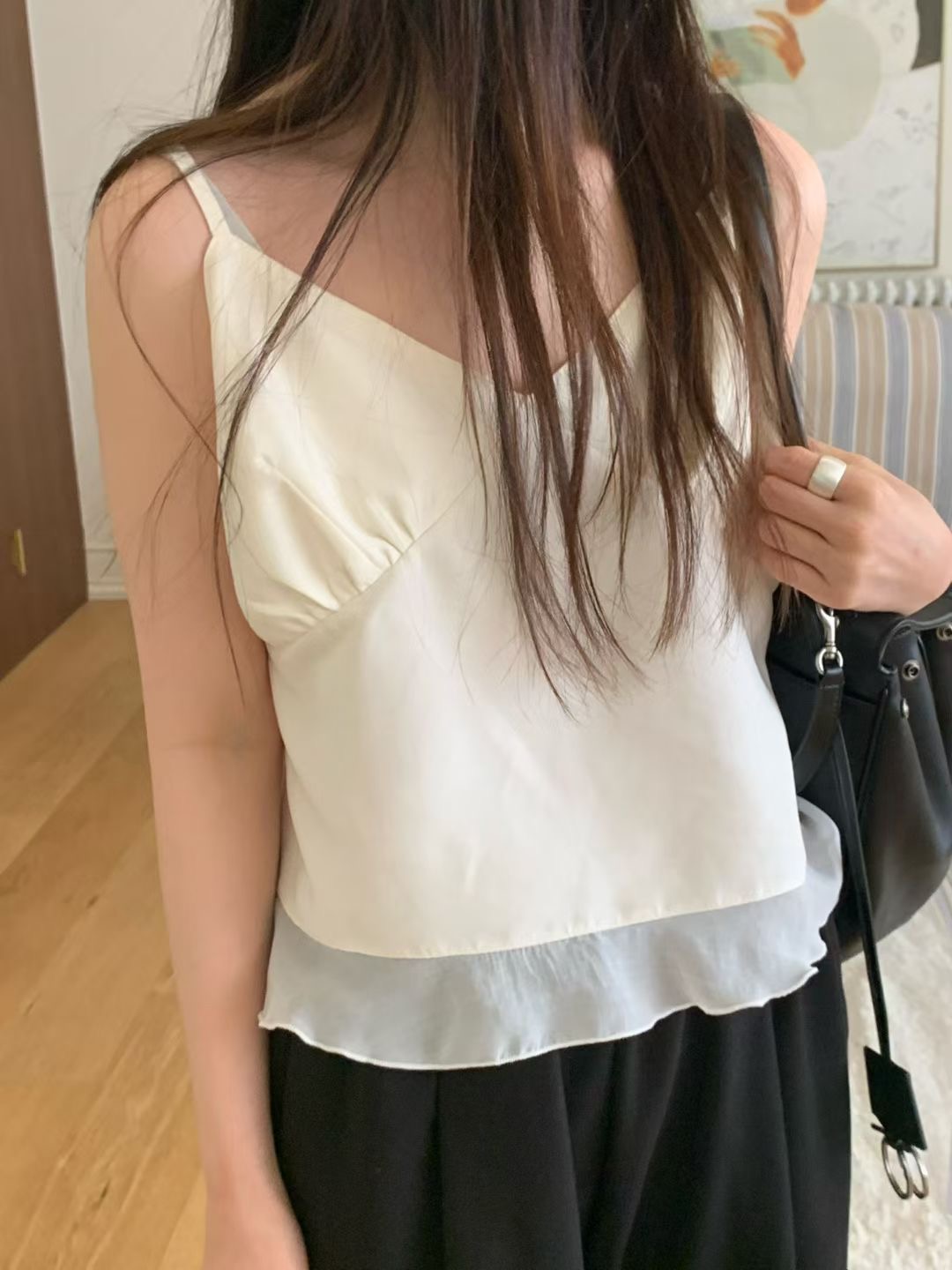 NEARAND東大門直郵女士新款真品時尚26春夏職業推薦吊帶背心NEARAND吊帶/背心圖色2