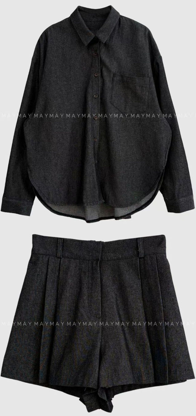 ANAG東大門實拍女士新款時尚職業推薦26春夏人氣休閑套裝anag/OPENING TITLE套裝圖色1