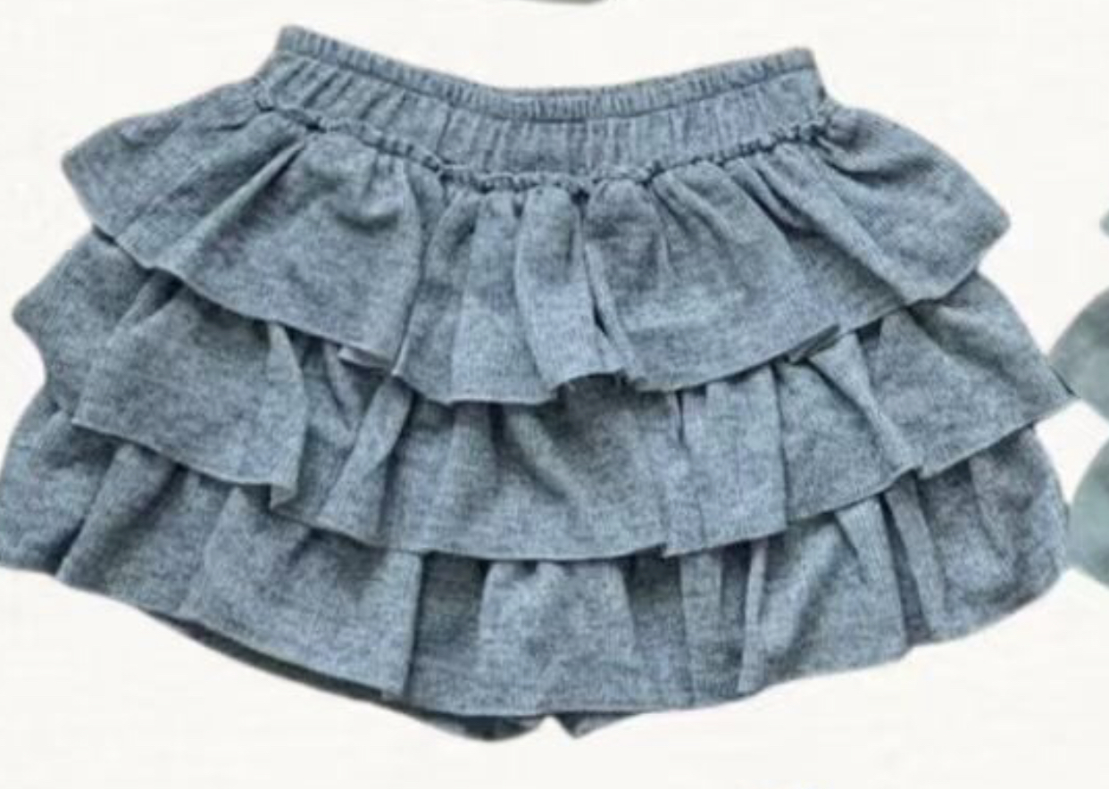 ANAG韓國直郵女裝新品職業推薦熱賣人氣時尚26春夏裙褲羅紋anag/OPENING TITLE裙褲圖色2