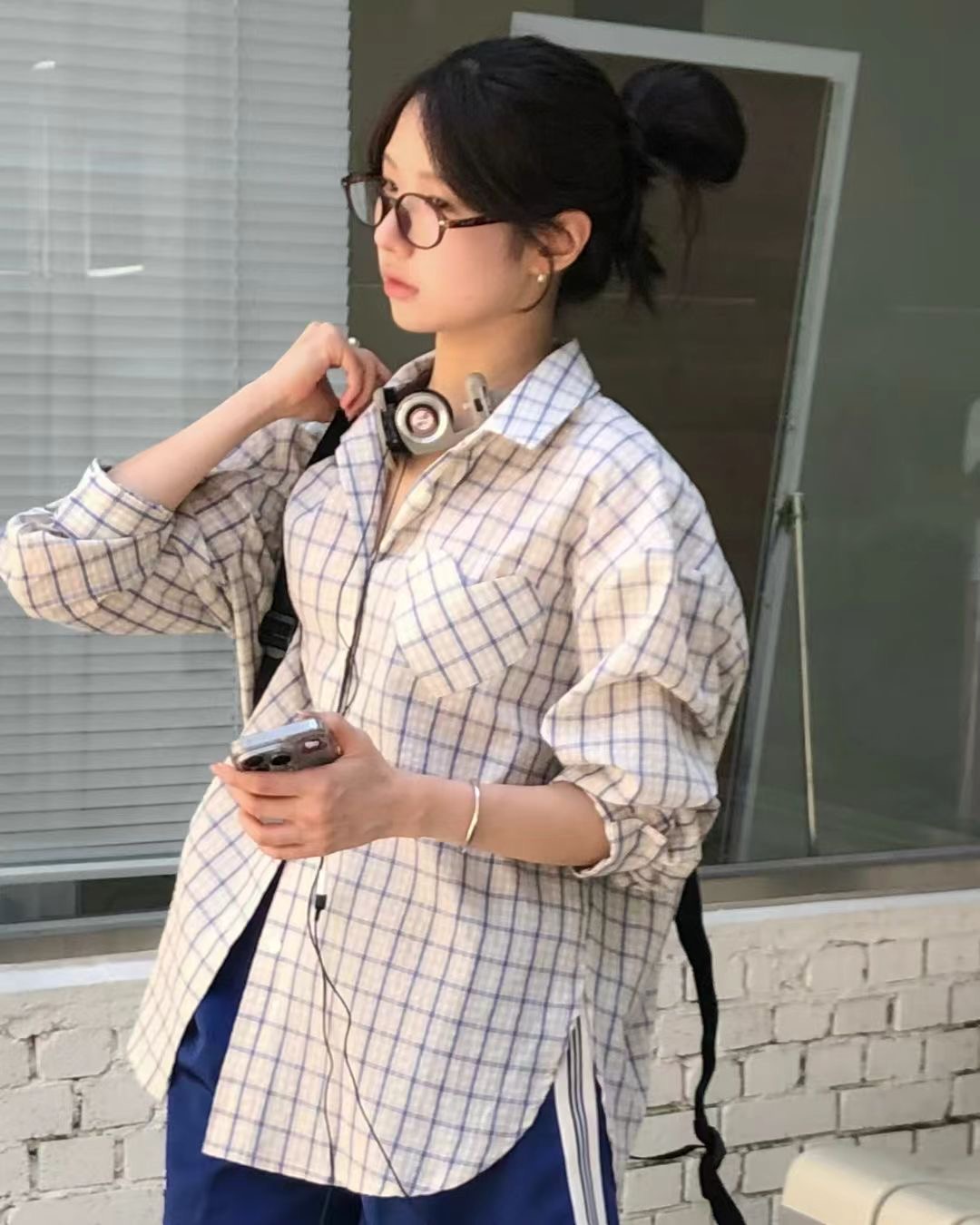 ANAG東大門實拍女裝新品26春夏職業休閑推薦熱賣襯衫蕾絲衫anag/OPENING TITLE襯衫/蕾絲衫圖色2