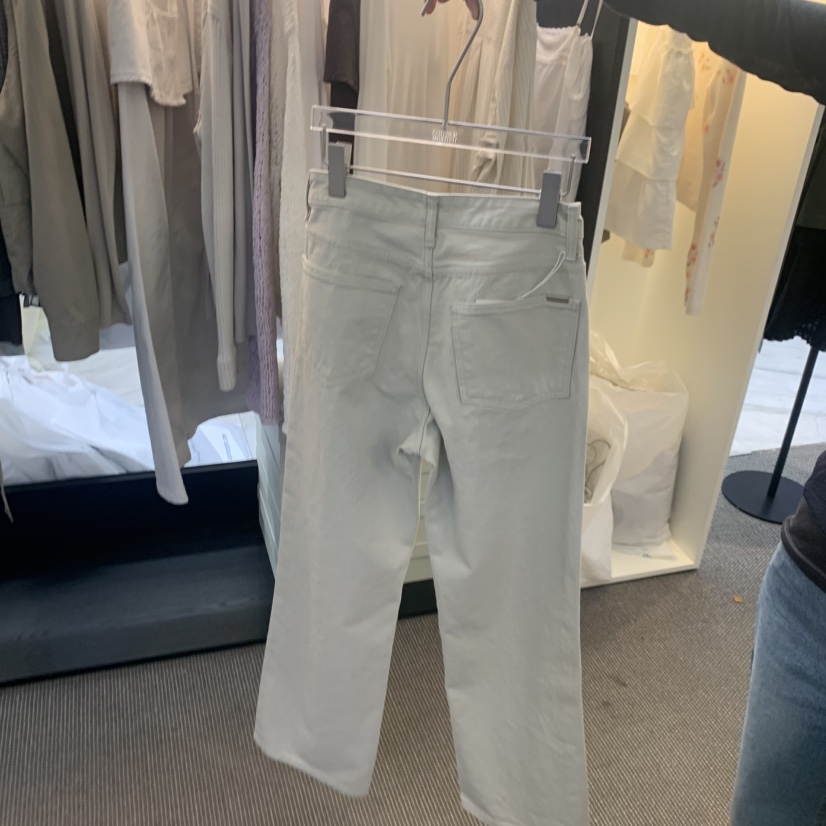 MORE THAN YESTERDAY/LOVE YOU SO MUCH韓國直郵女裝新款26春夏牛仔褲棉質LYSM/MORE THAN YESTERDAY牛仔褲