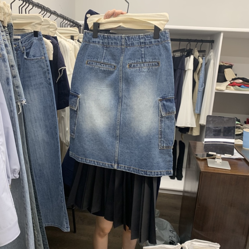 UNANSWERED-MYSTERY/FIFO東大門實拍女裝新款人氣套裝可拆卸套裝UNANSWERED-MYSTERY/FIFO套裝