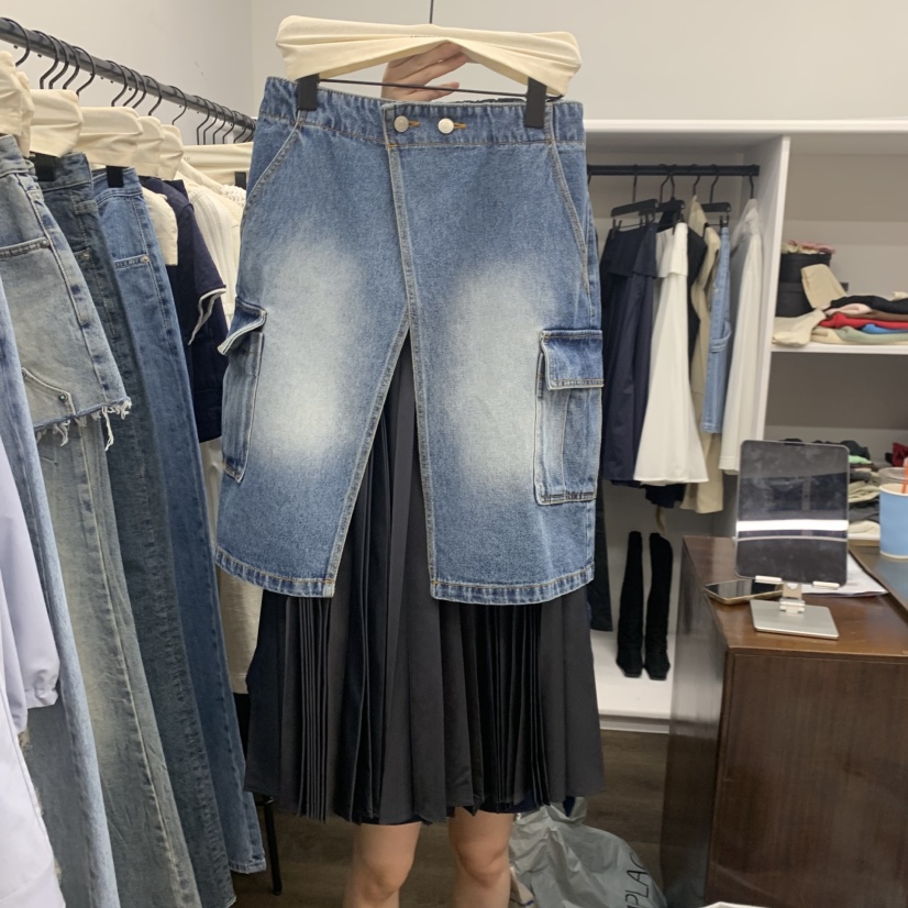 UNANSWERED-MYSTERY/FIFO東大門實拍女裝新款人氣套裝可拆卸套裝UNANSWERED-MYSTERY/FIFO套裝圖色1