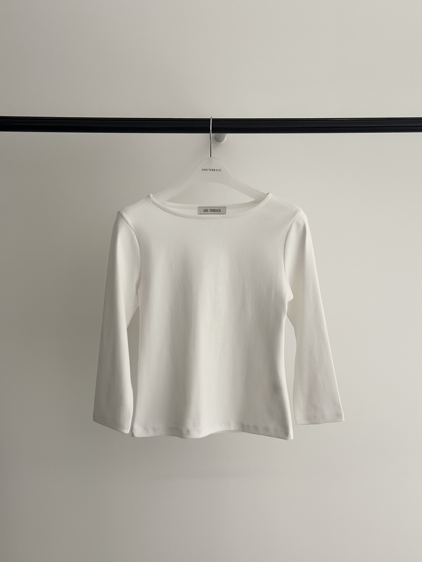 ANDTERRACE韓國直郵女裝新品休閑職業時尚26春夏人氣長袖T恤ANDTERRACE長袖T恤圖色1