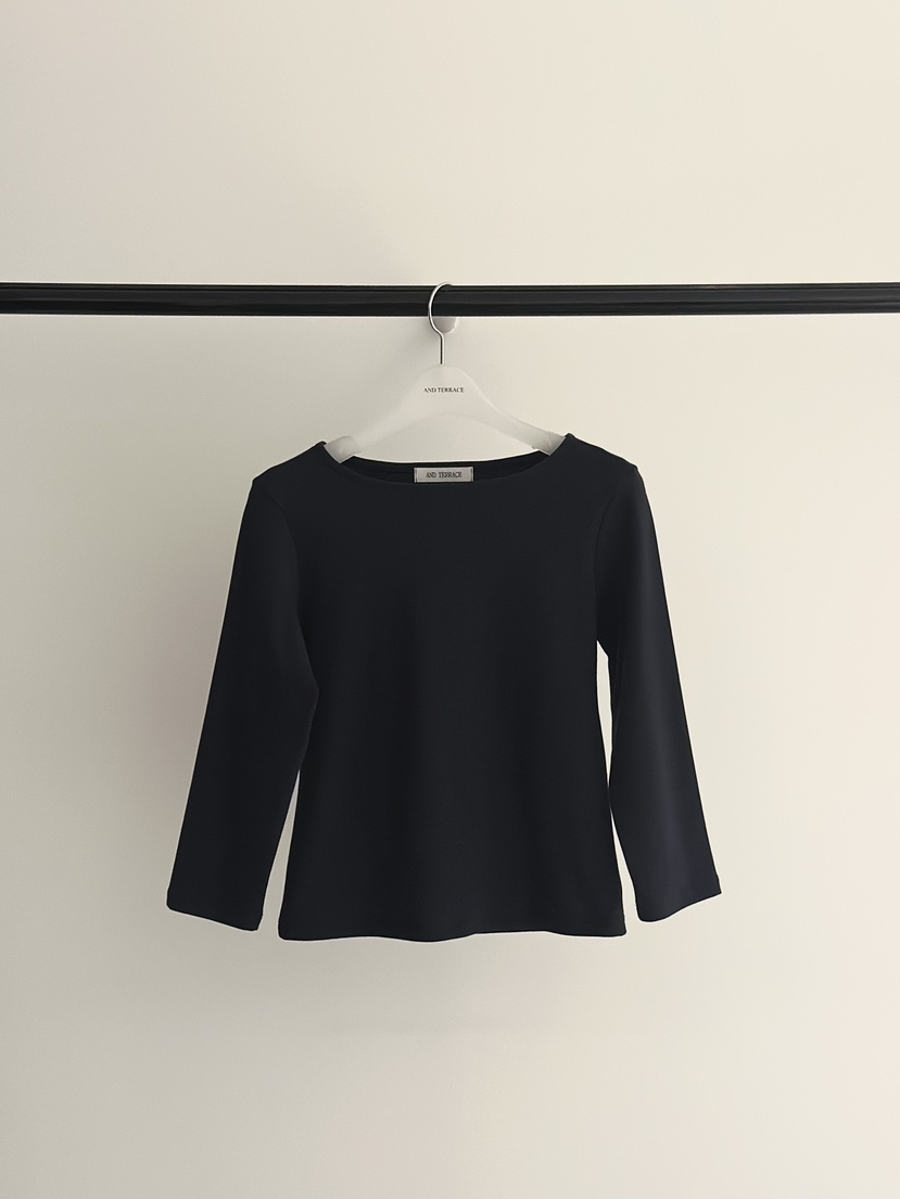 ANDTERRACE韓國直郵女裝新品休閑職業時尚26春夏人氣長袖T恤ANDTERRACE長袖T恤圖色2