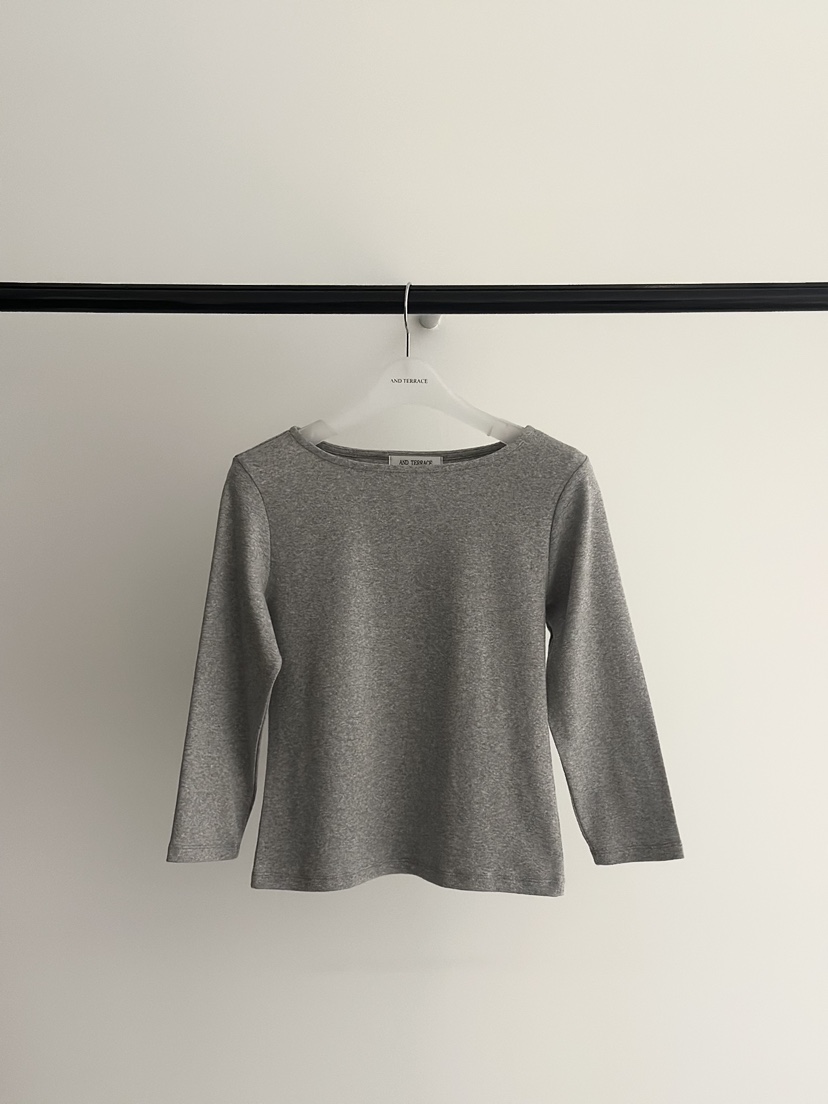 ANDTERRACE韓國直郵女裝新品休閑職業時尚26春夏人氣長袖T恤ANDTERRACE長袖T恤圖色3