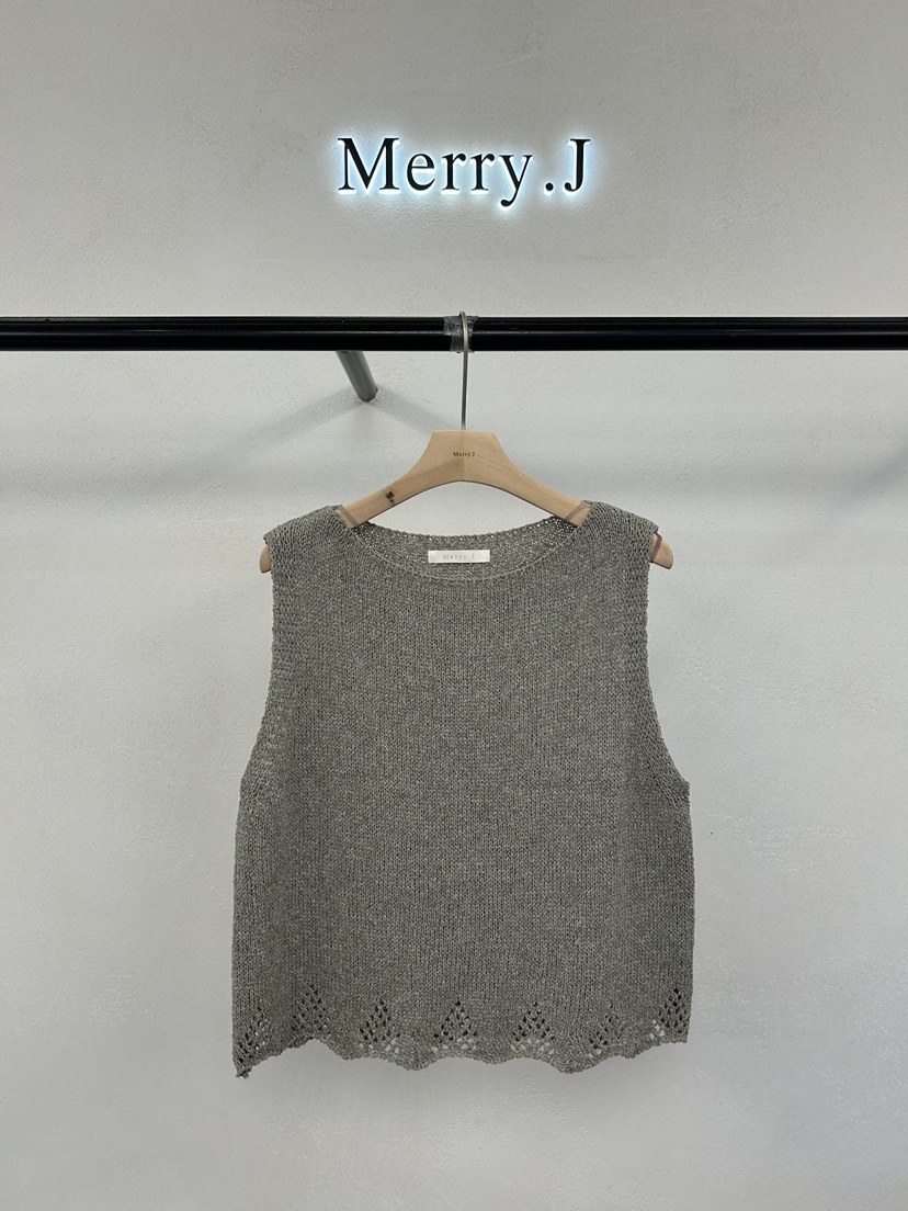 MERRY-J韓國東大門直郵女裝新品推薦休閑26春夏吊帶背心MERRY-J吊帶/背心圖色1