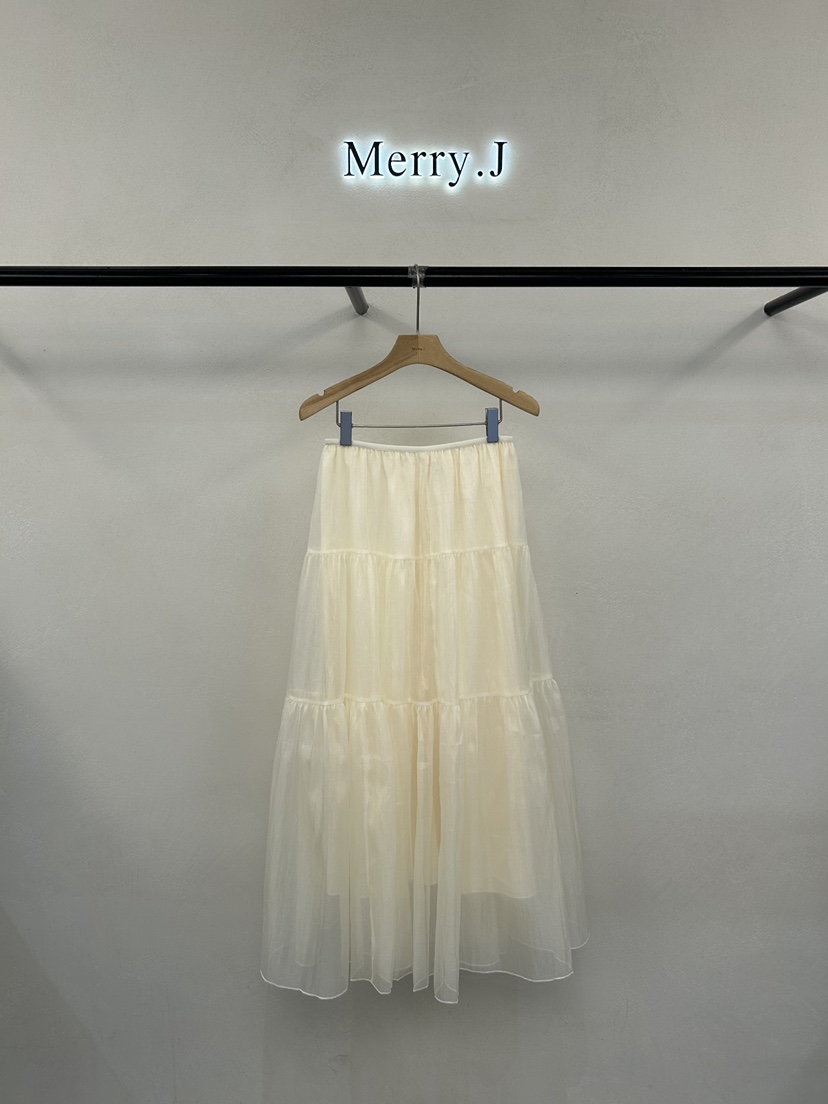 MERRY-J韓國東大門代購女士新款推薦職業熱賣26春夏長裙MERRY-J長裙圖色1