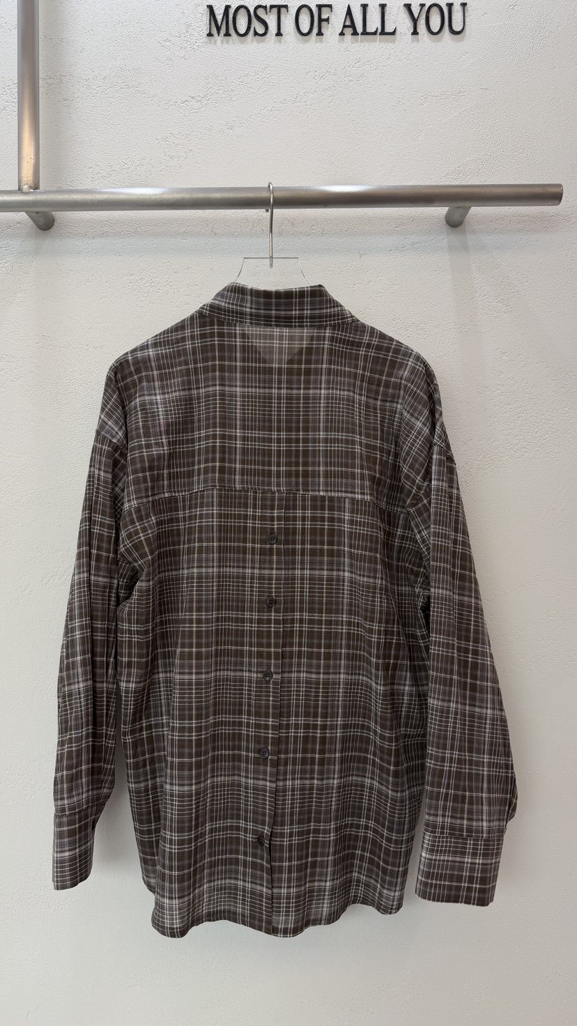 MOST OF ALL U韓國直郵女士新款熱賣時尚襯衫蕾絲衫格子MOST OF ALL U襯衫/蕾絲衫