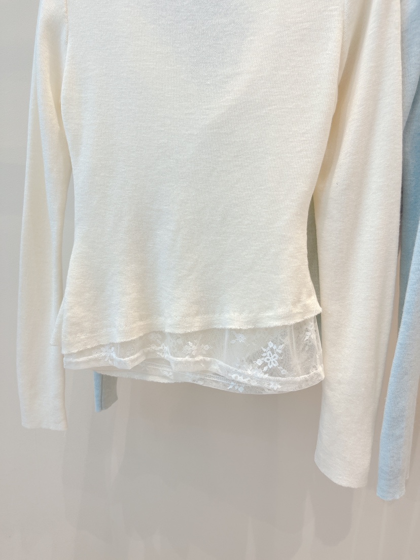 OVE韓國東大門直郵女裝新款人氣26春夏熱賣職業針織衫假兩件OVE針織衫