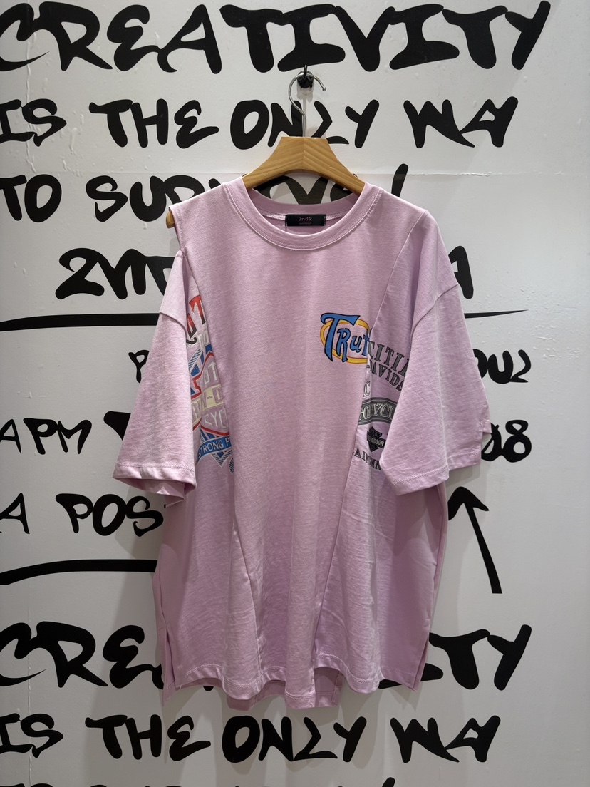 2ND K韓國代購女士新品26春夏職業人氣休閑熱賣時尚推薦T恤2ND KT恤圖色1