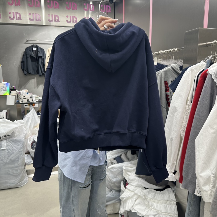 JUDYQUE韓國東大門代購女裝新款休閑人氣26春夏職業夾克拉鏈JUDYQUE夾克