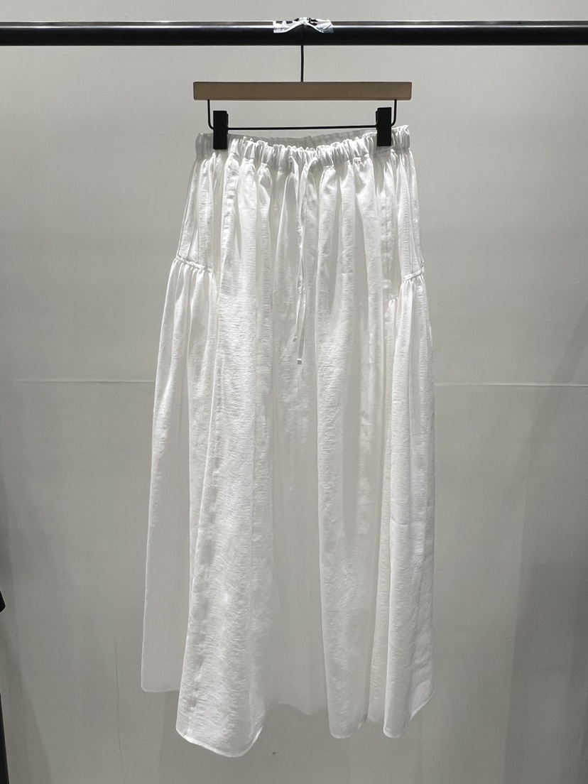 MAC韓國東大門直郵女士新款休閑熱賣時尚職業26春夏長裙褶裥THE FORWARD MAC長裙圖色1