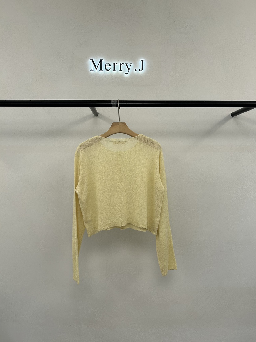 MERRY-J韓國代購女士新品時尚職業推薦熱賣針織衫柔軟開衫MERRY-J針織衫