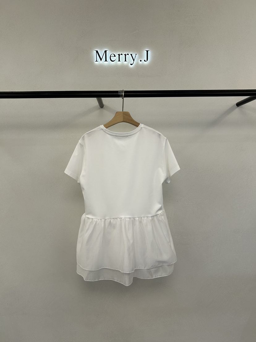 MERRY-J韓國直郵女士新款熱賣時尚26春夏襯衫蕾絲衫歐根紗MERRY-J襯衫/蕾絲衫