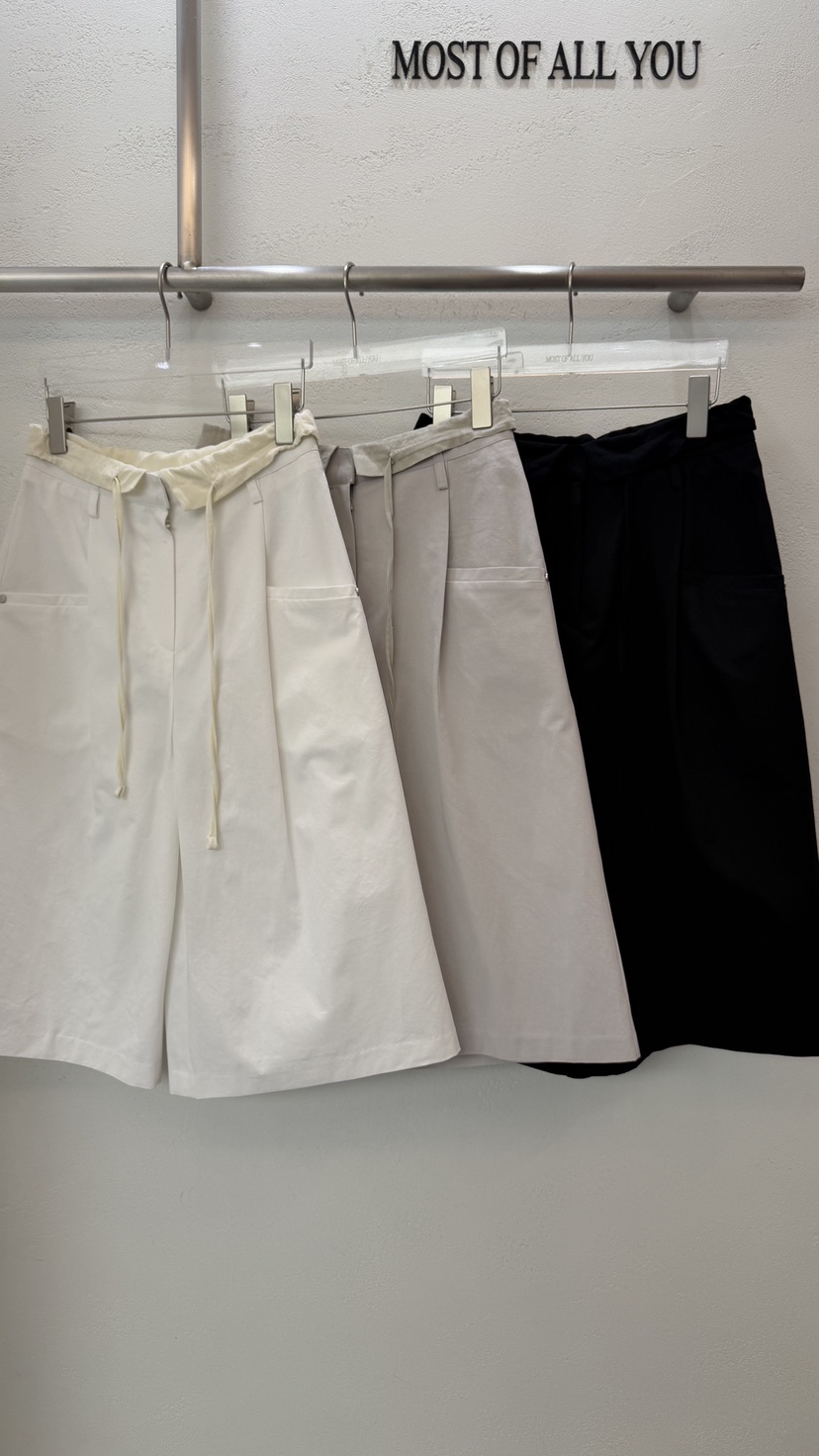 MOST OF ALL U韓國東大門代購女裝新款人氣26春夏短褲MOST OF ALL U短褲