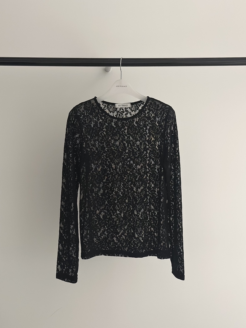 ANDTERRACE韓國東大門代購女士新品熱賣人氣職業襯衫蕾絲衫ANDTERRACE襯衫/蕾絲衫圖色2