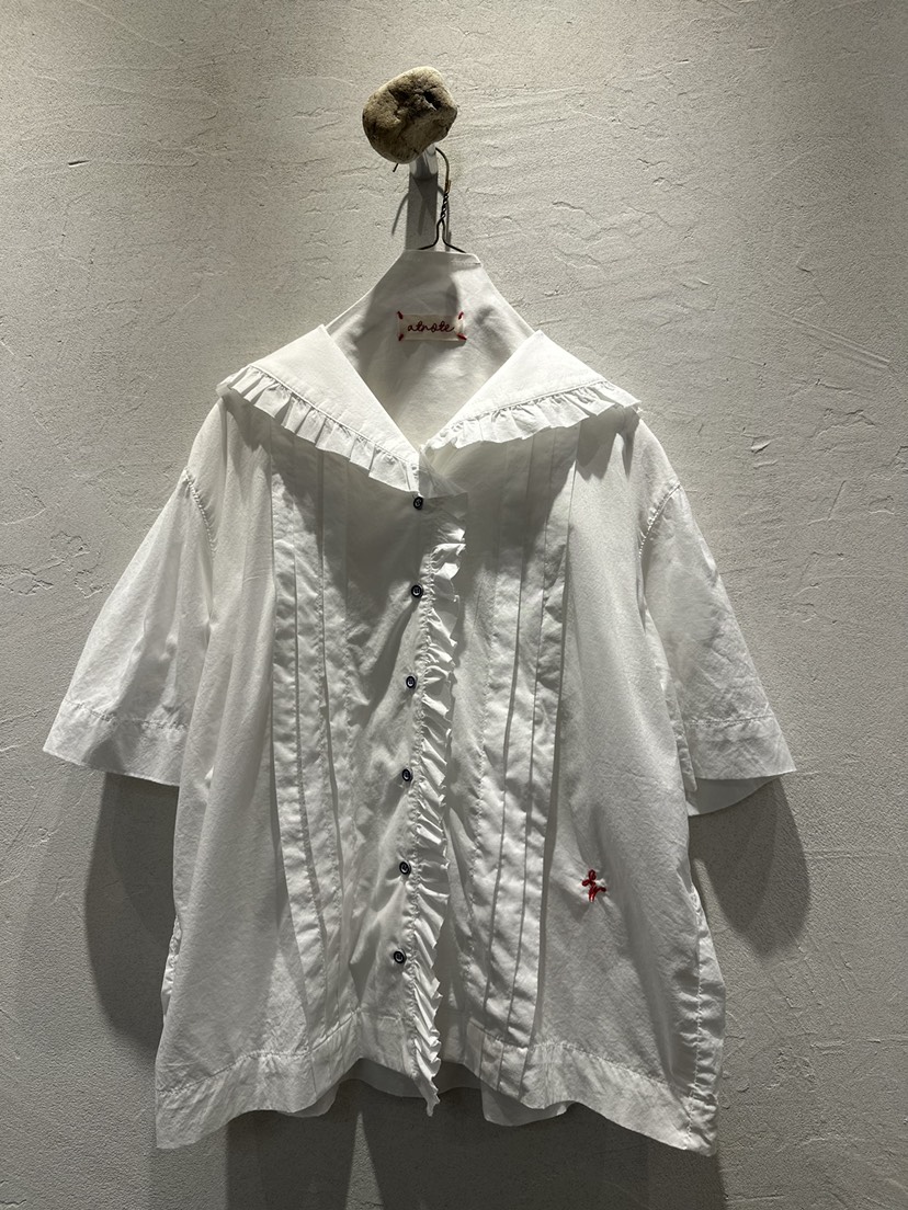 AT NOTE韓國直郵女裝新款休閑時尚推薦人氣職業襯衫蕾絲衫AT NOTE襯衫/蕾絲衫圖色1