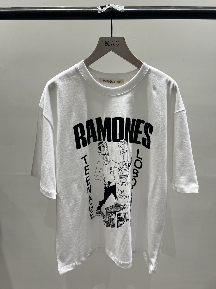 MAC韓國直郵女裝新品職業休閑人氣推薦26春夏熱賣時尚T恤THE FORWARD MACT恤圖色1