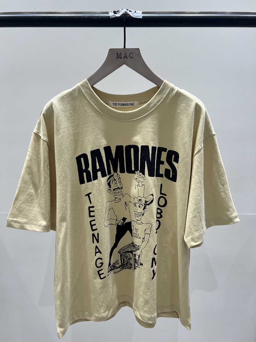 MAC韓國直郵女裝新品職業休閑人氣推薦26春夏熱賣時尚T恤THE FORWARD MACT恤圖色2