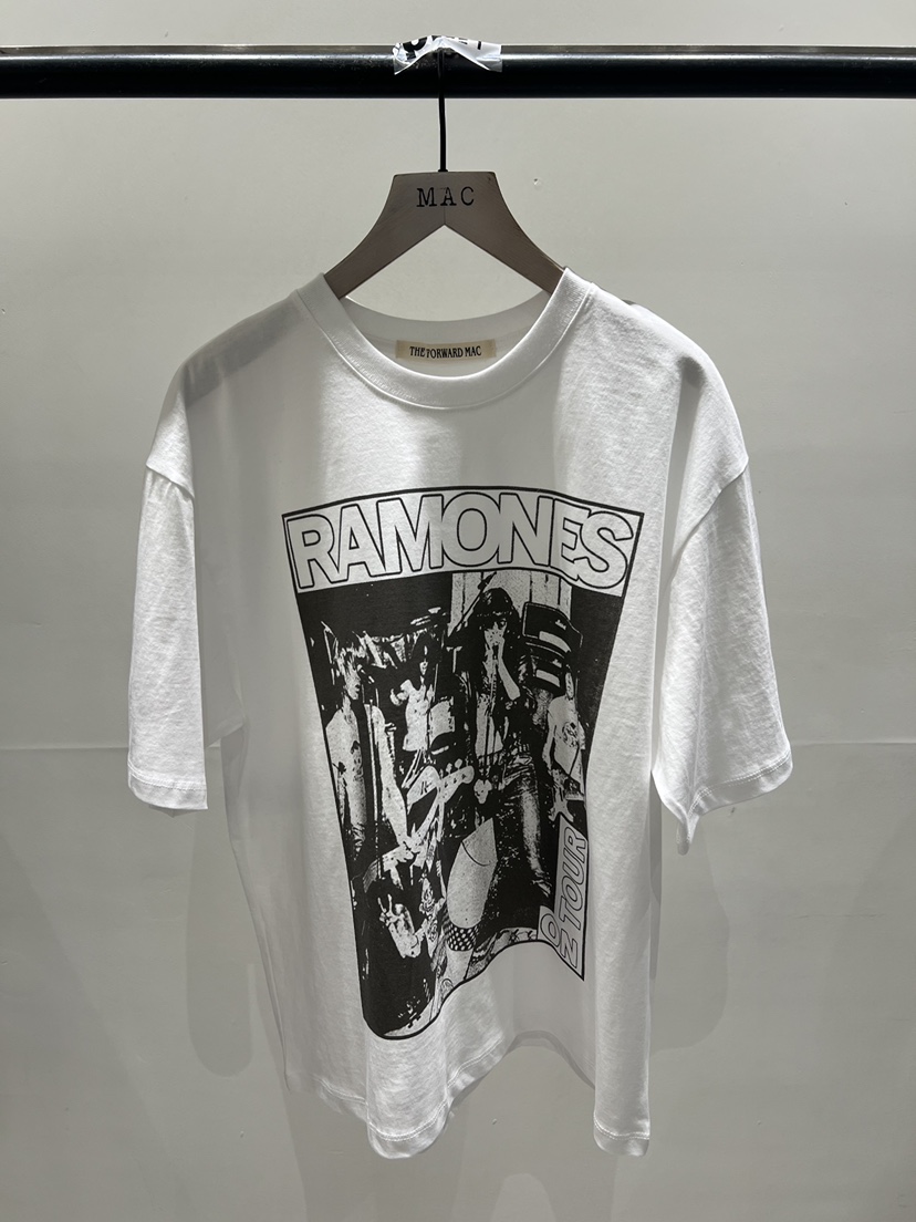 MAC韓國東大門代購女士新品時尚職業休閑推薦熱賣人氣T恤THE FORWARD MACT恤圖色1