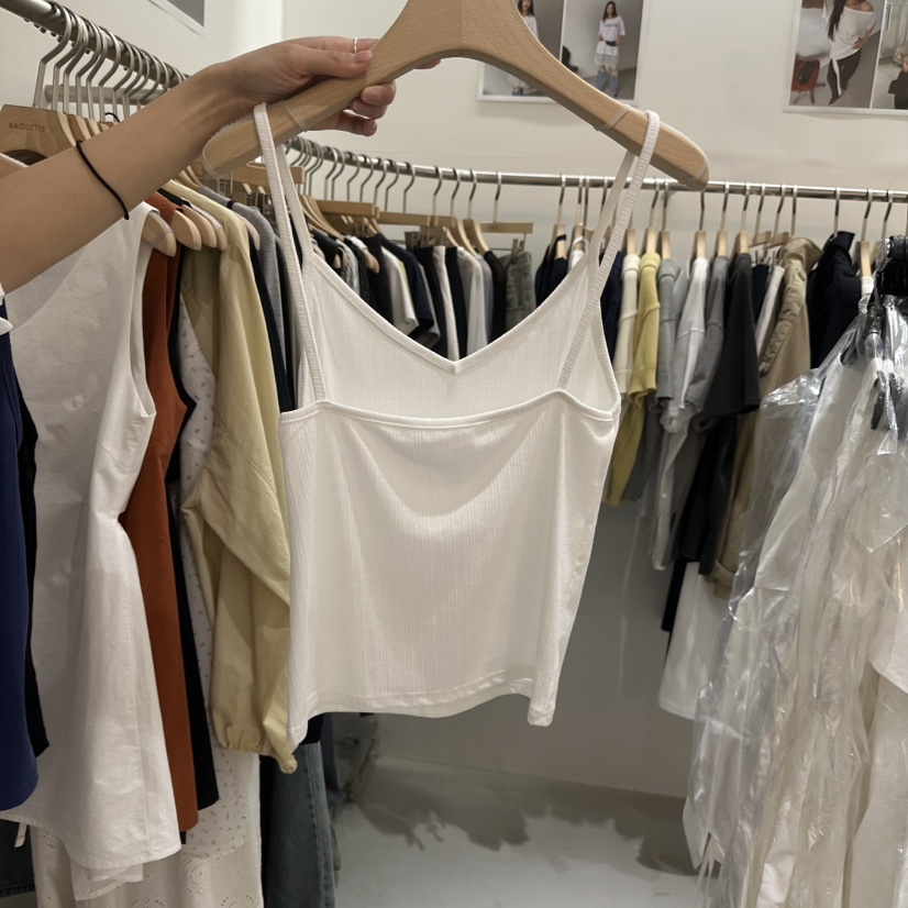 BAGUETTE-P韓國東大門直郵女士新品26春夏休閑推薦吊帶背心BAGUETTE-P吊帶/背心