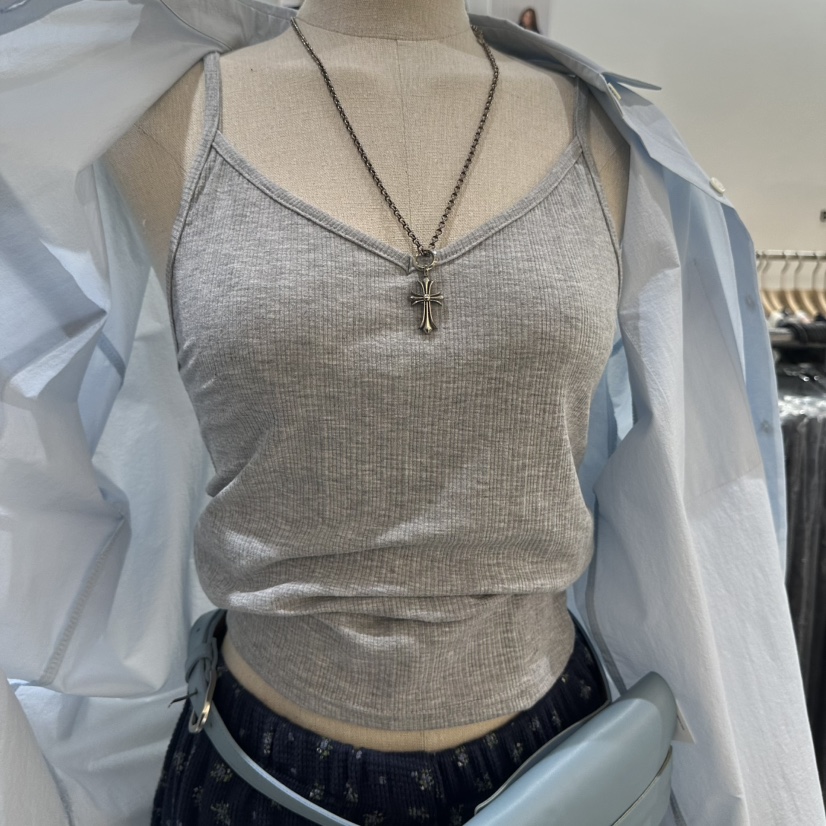 BAGUETTE-P韓國東大門直郵女士新品26春夏休閑推薦吊帶背心BAGUETTE-P吊帶/背心圖色2