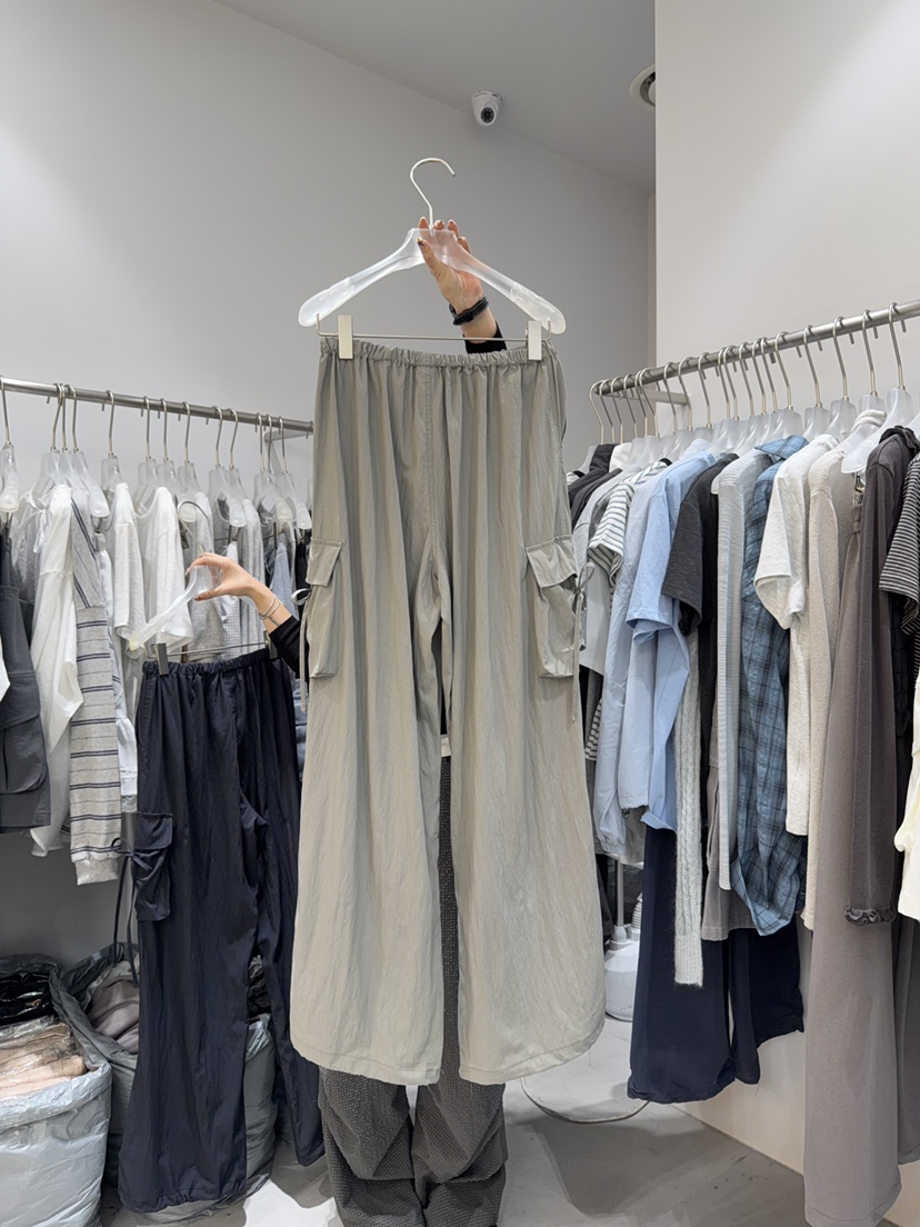 LOOKK/MIMME韓國東大門代購女裝新款時尚推薦休閑褲口袋LOOKK/MIMME休閑褲