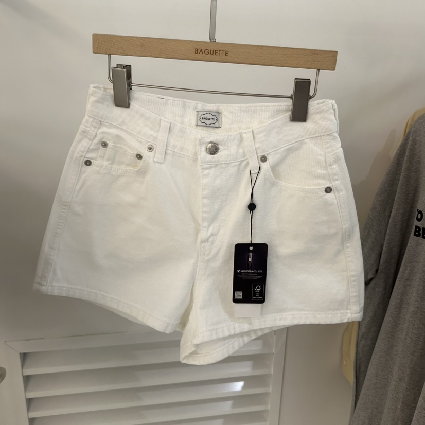 BAGUETTE-P韓國代購女裝新品熱賣休閑人氣推薦26春夏短褲棉BAGUETTE-P短褲圖色1