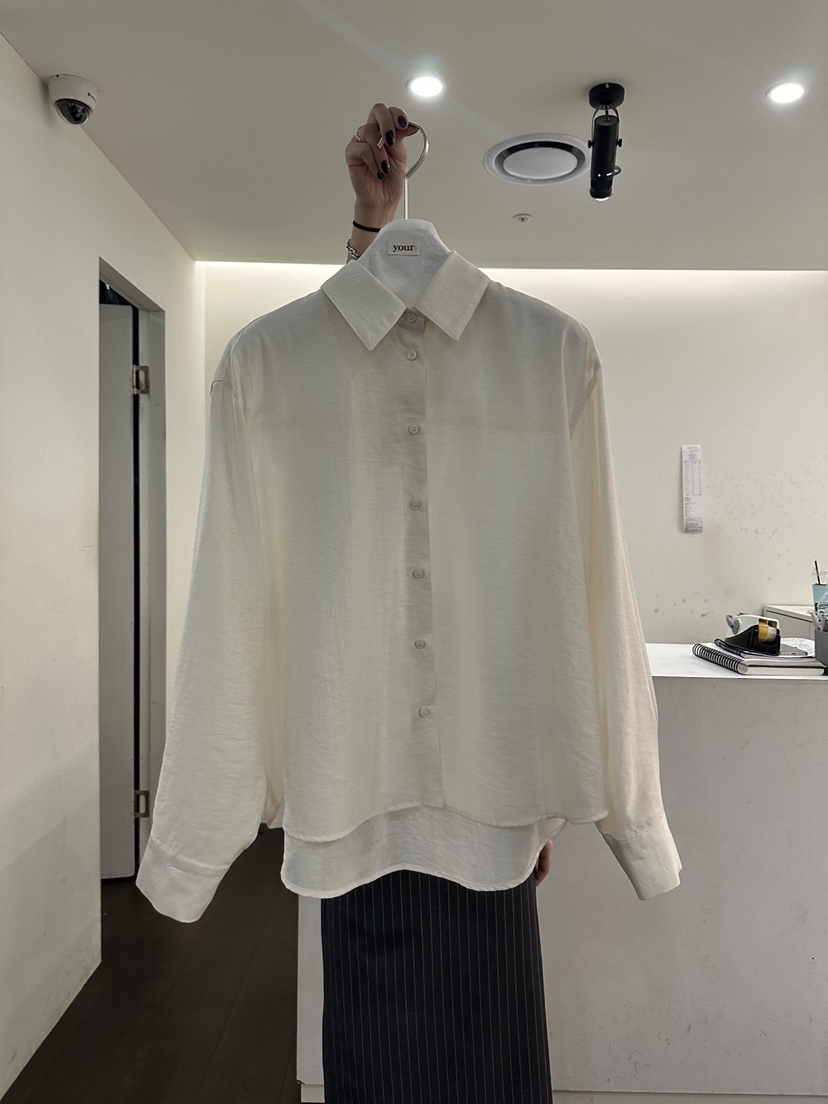 YOUR-P韓國直郵實拍女裝新款推薦休閑職業人氣襯衫蕾絲衫YOUR-P襯衫/蕾絲衫圖色1